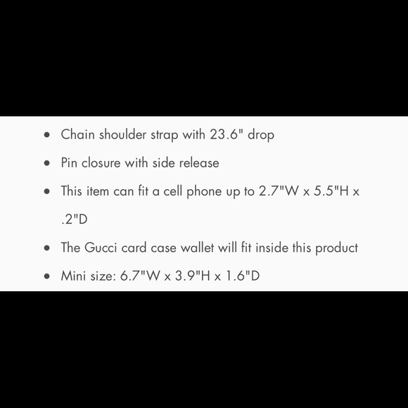 gucci super mini - Picture 9 of 9